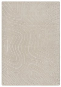 Krémový ručne tkaný vlnený koberec 200x290 cm Mesmerise Natural – Flair Rugs