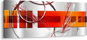 Abstraktný obraz (120x50 cm)
