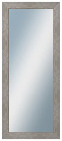 DANTIK - Zrkadlo v rámu, rozmer s rámom 60x140 cm z lišty TOMAS biela veľká (3032)