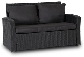 Záhradný set Fastos (tmavosivá) (pre 6 osôb). Akcia -15%. Vlastná spoľahlivá doprava až k Vám domov. 1119331