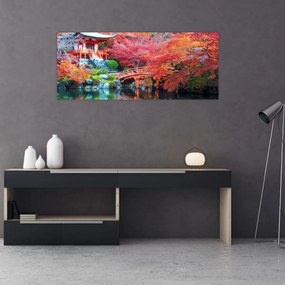 Obraz - Orientálna krajina (120x50 cm)