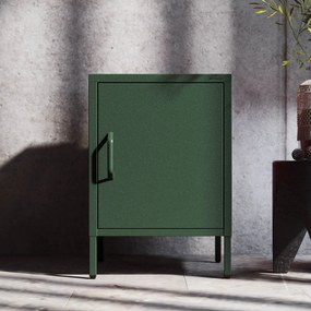 Nočný stolík MIA, 424 x 595 x 400 mm, Modern: fľaškovo zelená farba