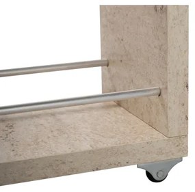 Kúpeľňová skrinka MELODY, dekor béžového mramoru