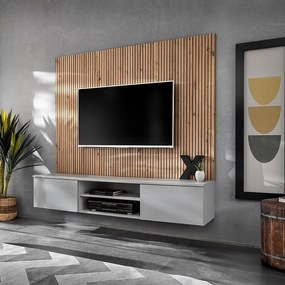 Obývacia stena Xari Pgas Xr L2 Perla Gray/Artisan