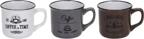 Sada hrnčekov Coffee Time Mini 3 × 100 ml