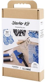 Kreatívna sada Starter Craft Kit Block Printing