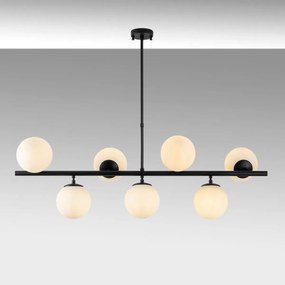 Stropné svietidlo Fazli VIII čierne/biele