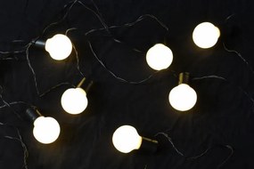 NEZARAZENO Záhradná párty osvetlenia, 20x LED, 8,5 m, teplá biela, IP44