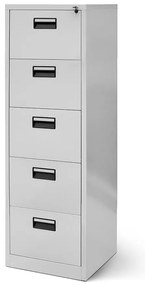 Skriňa Sara V005 kovová šedý