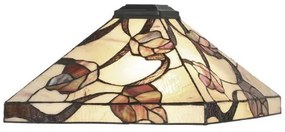 Vitráž tienidlo na lampu LEAVES Ø36