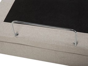 Manželská posteľ 180 cm DUCHE (béžová). Vlastná spoľahlivá doprava až k Vám domov. 1007247