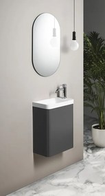 Sapho Sapho, ZORBA umývadlová skrinka 39x50x21,5cm, carina/šedá, LT113-4141