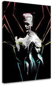 Gario Obraz na plátne Dve farebné postavy - Nikita Abakumov Rozmery: 40 x 60 cm