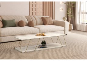 Konferenčný stôl Labranda - Gold, Travertine