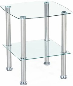 Konferenčný stolík Canaria bezfarebný 45