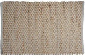 Koberec béžová prúžky, 60 x 90 cm