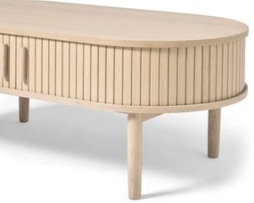 Dizajnový konferenčný stolík Palomino 120 cm biely dub