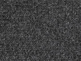 Koberec Braided Trenzado tmavosivý