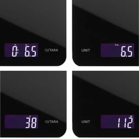 WMF - Kuchynská váha 2xCR2032 čierna