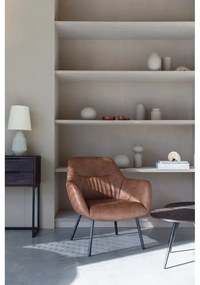 Hnedé kreslo Dude – White Label