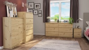 Skrinka /nočný stolík Carlos 402S, dub artisan