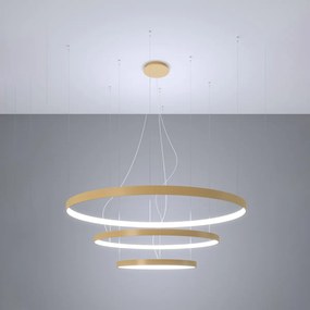 Luster RIO 3 55/78/110 zlatý LED 4000K