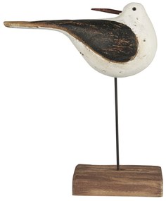 Ib Laursen Drevená dekorácia Bird Nautico 21 cm