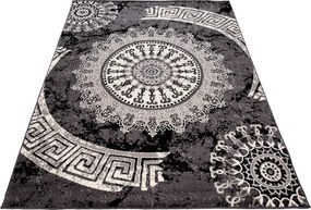 TA Koberec K870A DARK GRAY CHEAP PP CRM Sivý (tmavý) Obdĺžnikový Rozmer: 60x100 cm