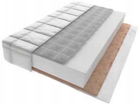 Detský matrac MAX RELAX COMFORT 200x90x10 cm - kokos/pena/pohánka