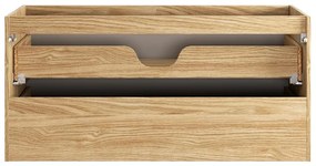 Doska pod umývadlo Havana 100 cm svetlý betón