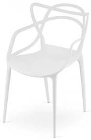 Set troch stoličiek KATO biele (3ks)