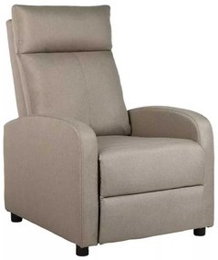 LuxuryForm DESIGN Televízne kreslo RUFO s polohovaním - béžové