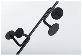 Stojací vešiak z masívneho dubového dreva s čiernym detailom Gazzda Hook