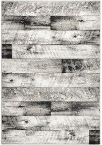 Koberce Breno Kusový koberec VEGAS HOME / PASTEL ART 36/WSE, sivá, viacfarebná,140 x 200 cm