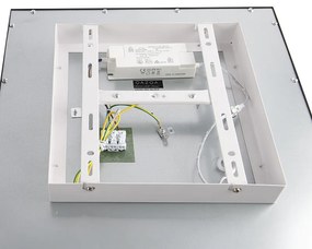 Moderné stropné svietidlo čierne vrátane LED 40 cm - Liv