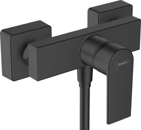 Hansgrohe Vernis Shape, nástenná sprchová batéria, čierna matná, HAN-71650670