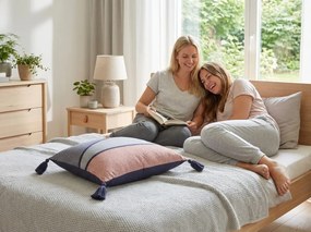 Dekoratívny vankúšik IMPRIME TILAK 40x40 cm, farebný