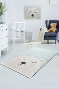 Detský koberec Baby Bear 100x160 cm sivý