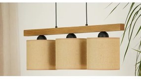 Brilagi - Luster na lanku FOREST 3xE27/15W/230V borovica/hnedá/čierna