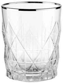 UPSCALE Pohár na vodu 345 ml - strieborná