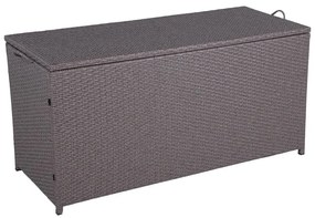 Hnedý záhradný úložný box Patras – Garden Pleasure