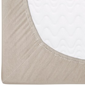 JERSEY PRESTIERADLO 046 180X200 CM HNEDÁ