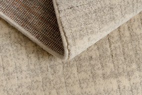 Koberec TEXTURA 488.23.LA101 Osta sivý / krémový