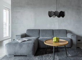 Toolight Toolight, kovové stropné svietidlo 3xE27 APP1307-CP, čierna, OSW-00945