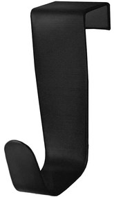 Vešiak trendy 1-hak 2 ks čierny 8284