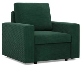 Kreslo NEO Poso fľaškovo zelené