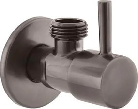Rohový ventil RAV Slezák 1/2 „x3/8“ s filtrom kovový sivý kartáčovaný RV0238MGK