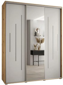 Skriňa 45 Canaris 13 190 artisan/biela/silver