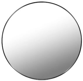 Zrkadlo 80 cm s čiernym rámom