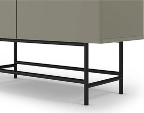 Zelenosivá skrinka 100x128 cm Eldia – Marckeric